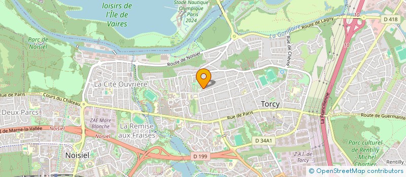 localisation de l'entreprise MONSIEUR JEAN JACQUES VIXAMA  TORCY