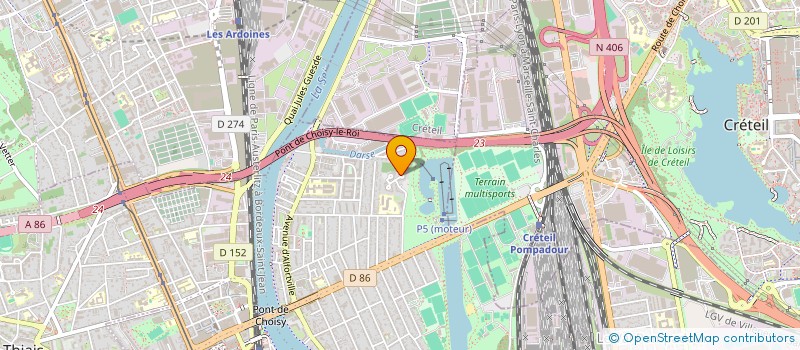 localisation de l'entreprise MONSIEUR JEAN-JACQUES VOGEL  CHOISY-LE-ROI