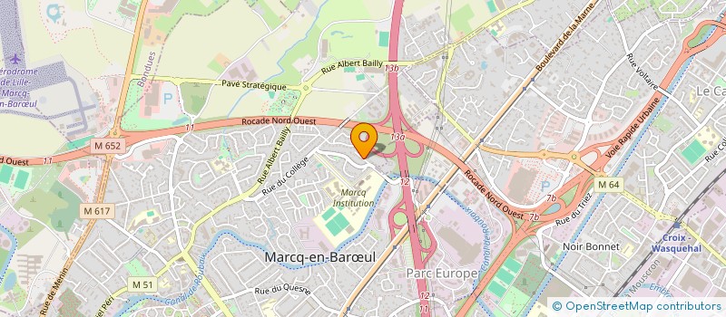 localisation de l'entreprise MONSIEUR JEAN-JACQUES WATREMEZ à MARCQ-EN-BARŒUL