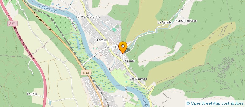 localisation de l'entreprise MONSIEUR JEAN JACQUET à VOLONNE