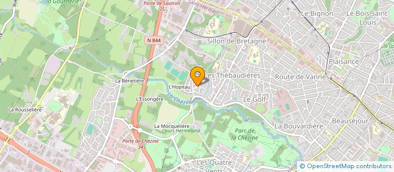 localisation de l'entreprise MONSIEUR JEAN JACQUET  SAINT-HERBLAIN