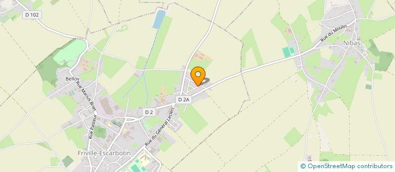 localisation de l'entreprise MONSIEUR JEAN JACQUET  FRIVILLE-ESCARBOTIN