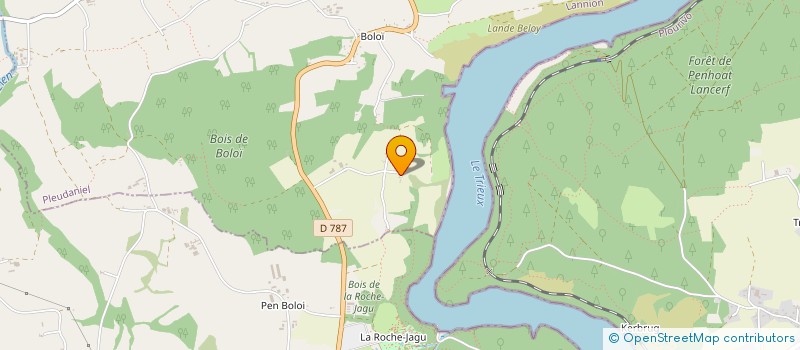 localisation de l'entreprise MONSIEUR JEAN JAFFRENNOU à PLEUDANIEL