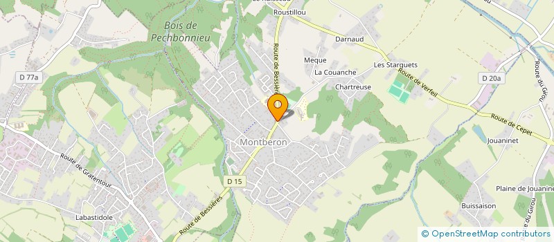 localisation de l'entreprise MONSIEUR JEAN JAKOBS  MONTBERON