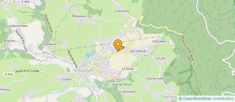 localisation de l'entreprise MONSIEUR JEAN JALLOT  GERBAIX