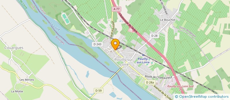 localisation de l'entreprise MONSIEUR JEAN JALQUIN à POUILLY-SUR-LOIRE