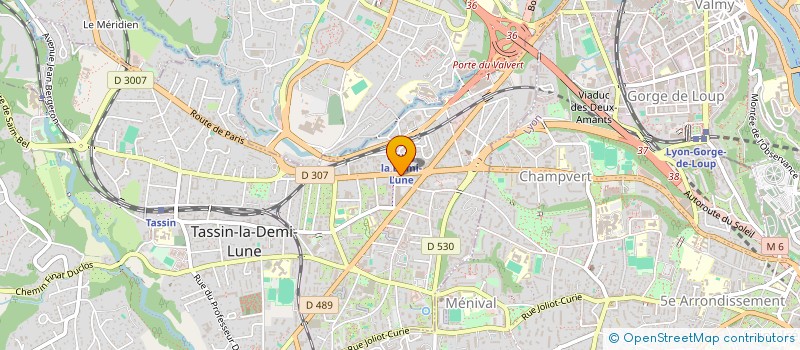 localisation de l'entreprise MONSIEUR JEAN JAMAIN  TASSIN-LA-DEMI-LUNE