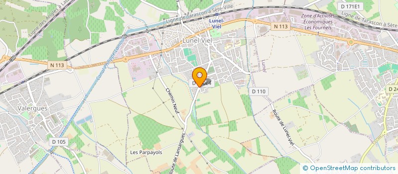 localisation de l'entreprise MONSIEUR JEAN JAMBORT à LUNEL-VIEL