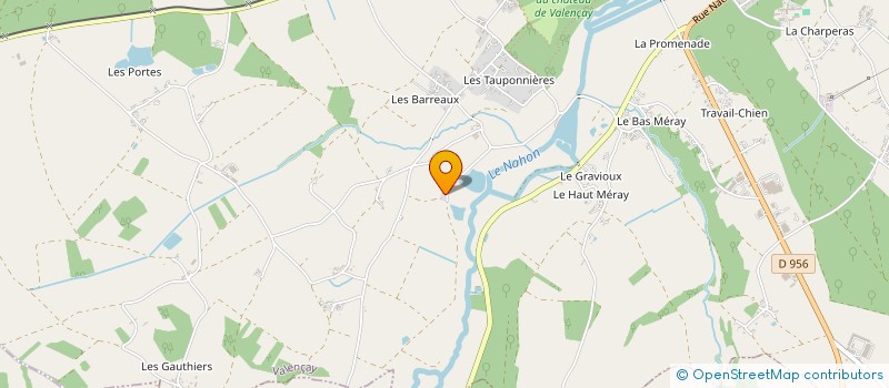 localisation de l'entreprise MONSIEUR JEAN JAMET à VICQ-SUR-NAHON