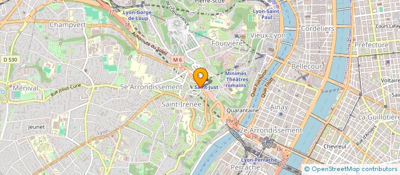 localisation de l'entreprise MONSIEUR JEAN JANDARD  LYON 5EME