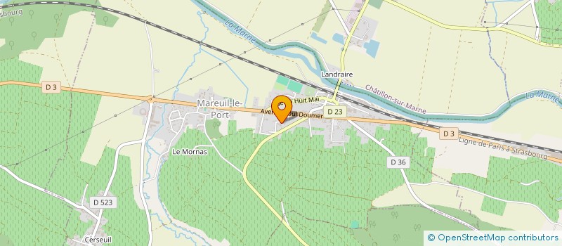 localisation de l'entreprise MONSIEUR JEAN JANNET  MAREUIL-LE-PORT