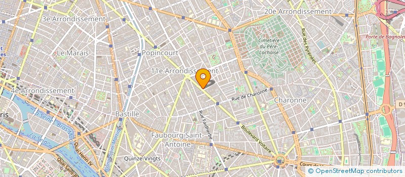 localisation de l'entreprise MONSIEUR JEAN JAQUET  PARIS