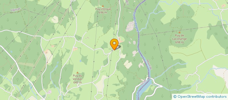 localisation de l'entreprise MONSIEUR JEAN JARASSE  CHIRAC-BELLEVUE