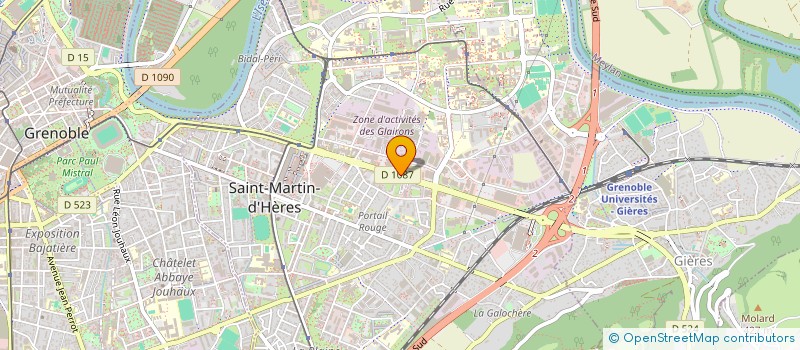 localisation de l'entreprise MONSIEUR JEAN JARMIC  SAINT-MARTIN-D'HERES