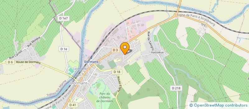 localisation de l'entreprise MONSIEUR JEAN JARROT  DORMANS