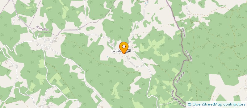 localisation de l'entreprise MONSIEUR JEAN JAUBERTY  BORREZE