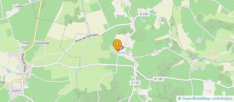 localisation de l'entreprise MONSIEUR JEAN JAUMAIN  CASTELVIEL