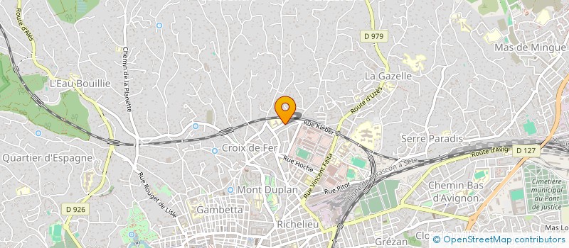 localisation de l'entreprise MONSIEUR JEAN JAUMES  NIMES