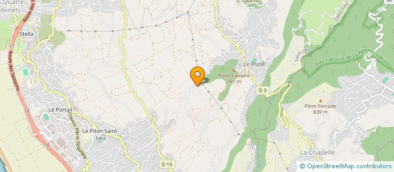 localisation de l'entreprise MONSIEUR JEAN JAVEGNY  SAINT-LEU