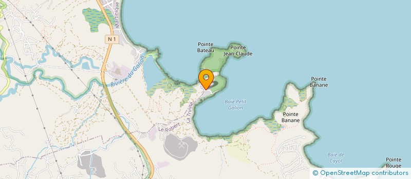 localisation de l'entreprise MONSIEUR JEAN JAVITARY à LE ROBERT