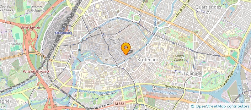 localisation de l'entreprise MONSIEUR JEAN JAZERON  STRASBOURG