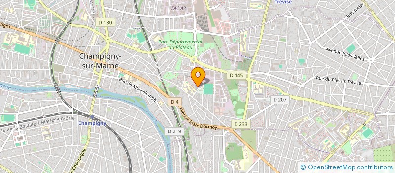 localisation de l'entreprise MONSIEUR JEAN JEAN LOUIS à CHAMPIGNY-SUR-MARNE