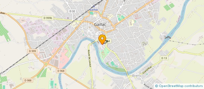 localisation de l'entreprise MONSIEUR JEAN JEANSOU à GAILLAC