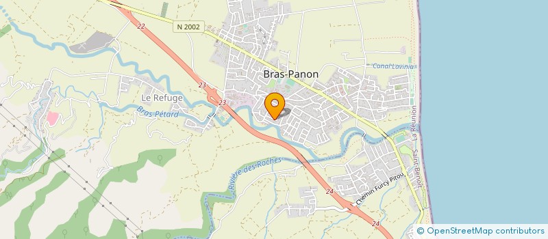 localisation de l'entreprise MONSIEUR JEAN JEBANE  BRAS-PANON