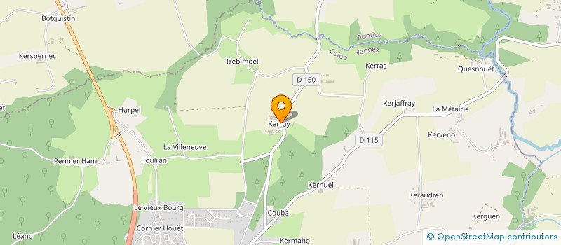 localisation de l'entreprise MONSIEUR JEAN JEHANNO  COLPO