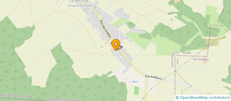 localisation de l'entreprise MONSIEUR JEAN JEMAIN  LA NEUVILLE-CHANT-D'OISEL