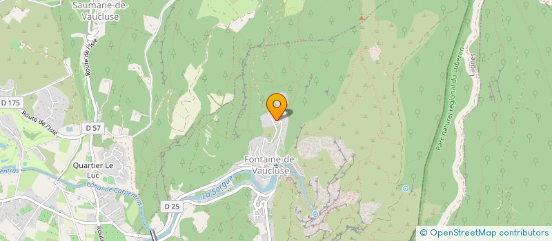 localisation de l'entreprise MONSIEUR JEAN JERI  FONTAINE-DE-VAUCLUSE