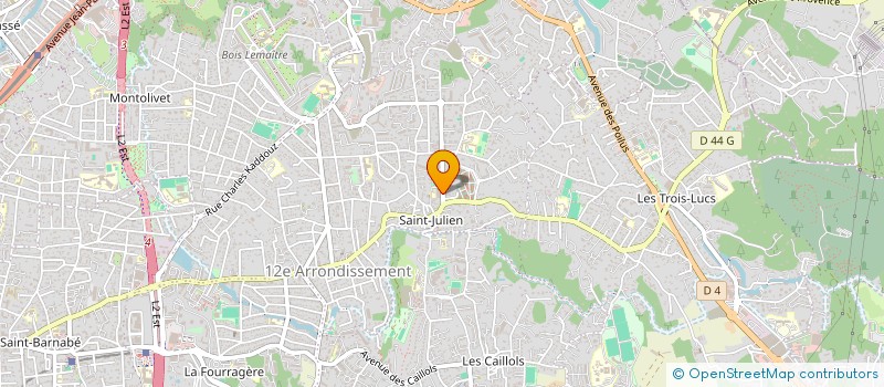 localisation de l'entreprise MONSIEUR JEAN JEROME UCCIANI à MARSEILLE