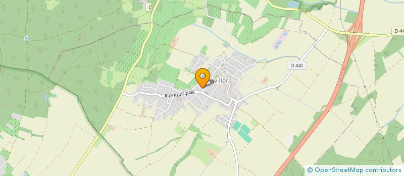 localisation de l'entreprise MONSIEUR JEAN JESSLEN  BERRWILLER