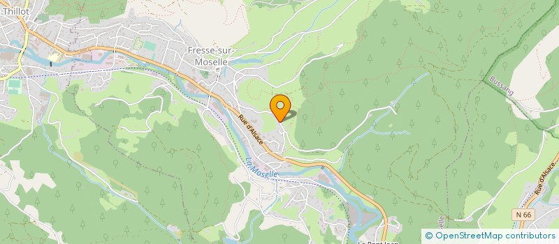 localisation de l'entreprise MONSIEUR JEAN JEUDY  FRESSE-SUR-MOSELLE