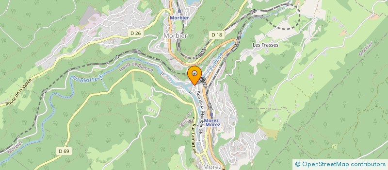 localisation de l'entreprise MONSIEUR JEAN JEUNET à HAUTS DE BIENNE