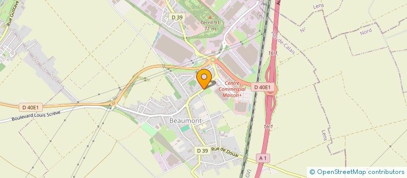 localisation de l'entreprise MONSIEUR JEAN JEZ à HENIN-BEAUMONT
