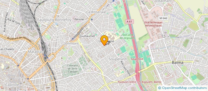 localisation de l'entreprise MONSIEUR JEAN JICCIO à TOULOUSE