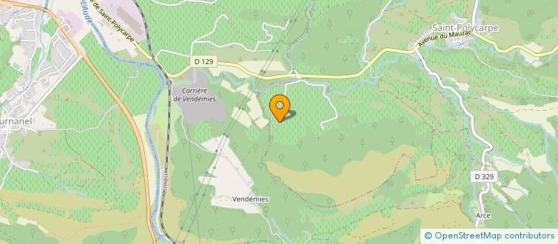 localisation de l'entreprise MONSIEUR JEAN JIMENEZ  SAINT-POLYCARPE