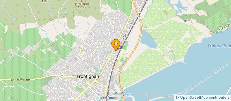 localisation de l'entreprise MONSIEUR JEAN JIMENEZ à FRONTIGNAN