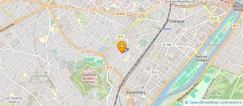 localisation de l'entreprise MONSIEUR JEAN-JOAN KONUTSE à SURESNES