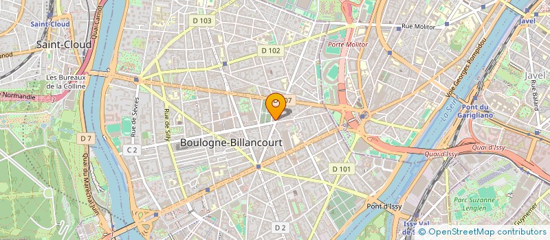 localisation de l'entreprise MONSIEUR JEAN JOANNES à BOULOGNE-BILLANCOURT