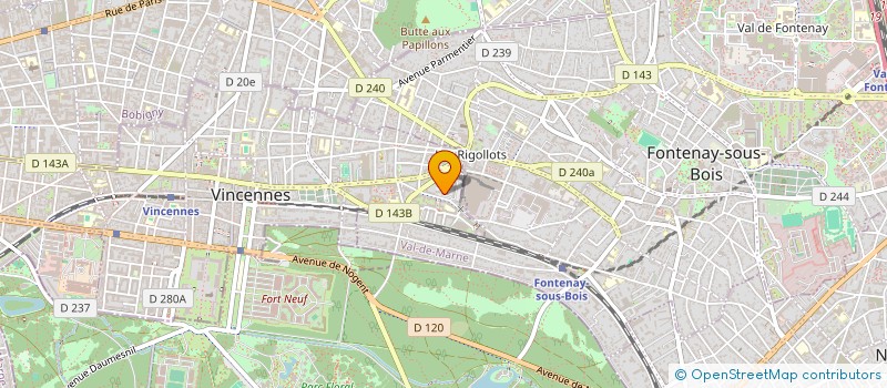 localisation de l'entreprise MONSIEUR JEAN JOBARD à VINCENNES