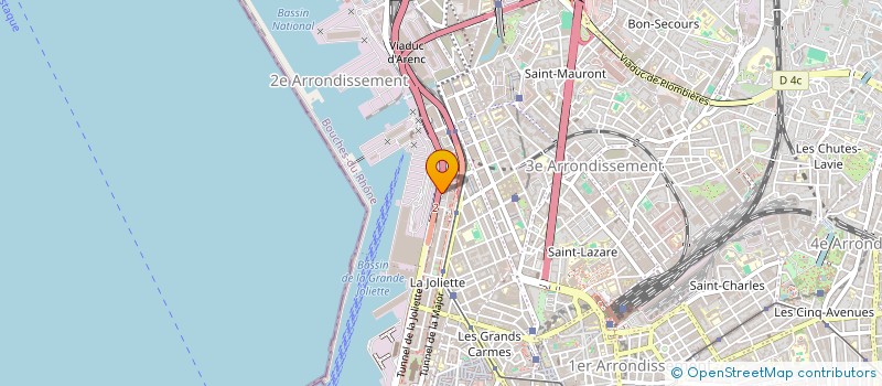 localisation de l'entreprise MONSIEUR JEAN JODEAU à MARSEILLE
