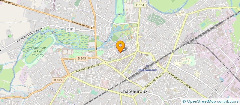 localisation de l'entreprise MONSIEUR JEAN JOFFE à CHATEAUROUX