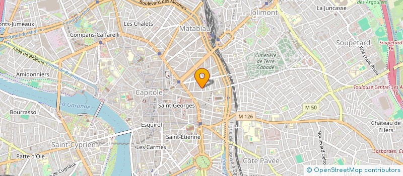 localisation de l'entreprise MONSIEUR JEAN JOFFROY à TOULOUSE