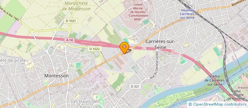 localisation de l'entreprise MONSIEUR JEAN JOGUET-RECORDON à CARRIERES-SUR-SEINE