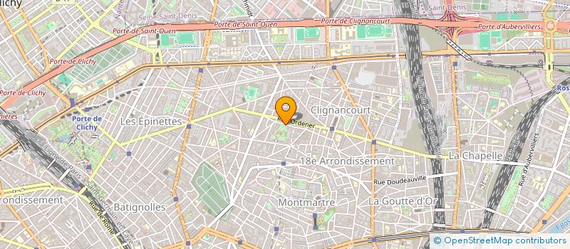 localisation de l'entreprise MONSIEUR JEAN JOHANSSON  PARIS