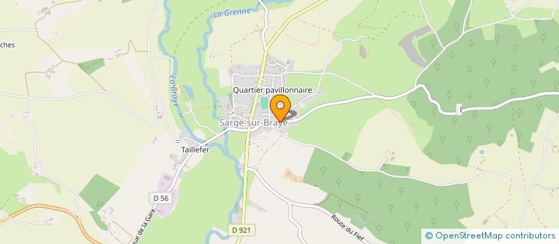 localisation de l'entreprise MONSIEUR JEAN JOIRE à SARGE-SUR-BRAYE
