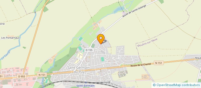 localisation de l'entreprise MONSIEUR JEAN JOLLY  SAINT-GERMAIN-DU-PUY