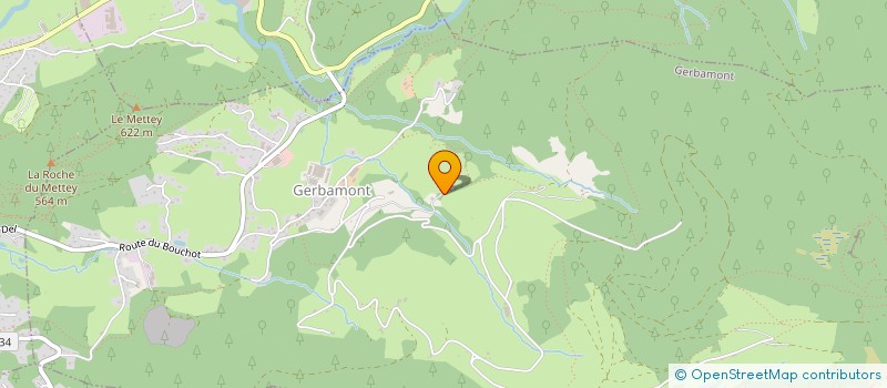 localisation de l'entreprise MONSIEUR JEAN JOLY  GERBAMONT